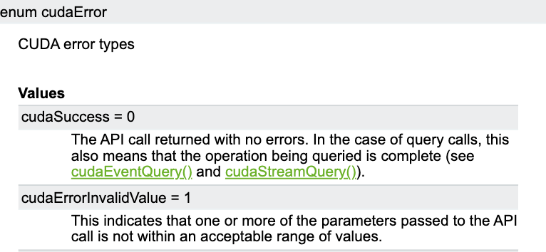 cudaerror